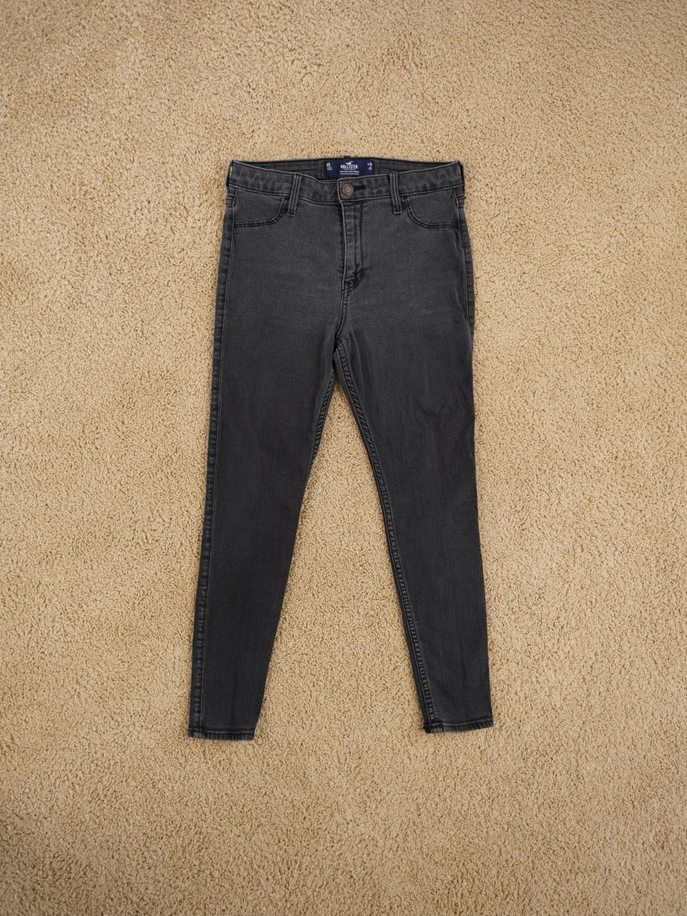 Hollister Black High-Rise Jean Leggings
